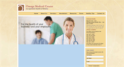 Desktop Screenshot of omegamedicalcenter.com